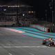 Max Verstappen crosses the line ahead of Lewis Hamilton in Abu Dhabi